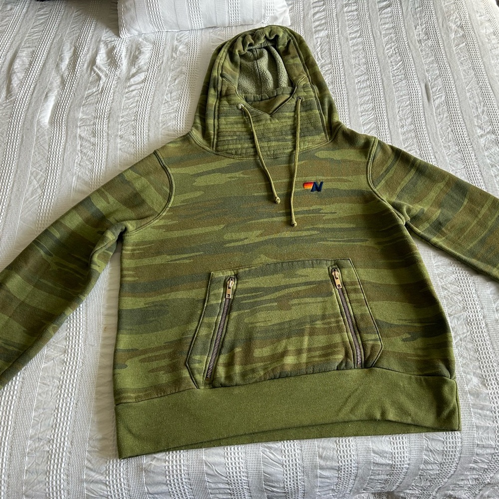 Aviator Nation camo hoodie
